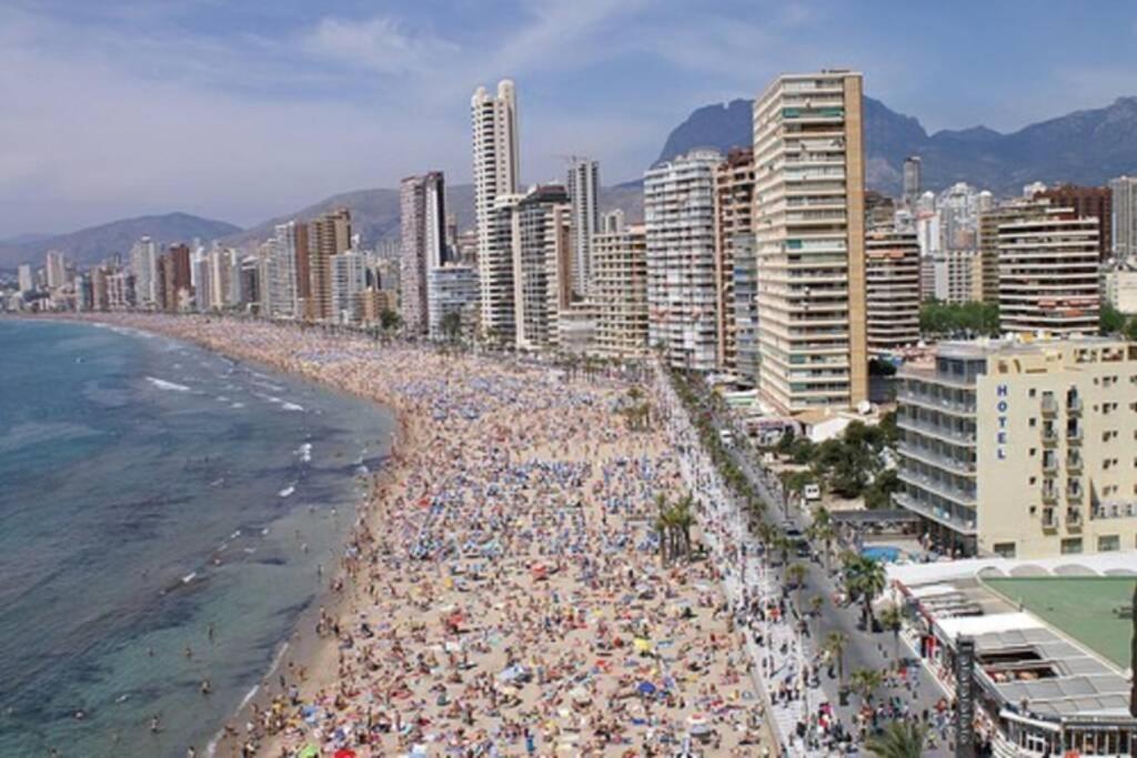 Exclusivo Apartamento Benidorm Playa De Levante المظهر الخارجي الصورة
